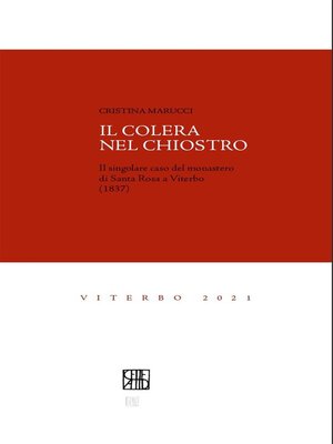cover image of Il colera nel chiostro